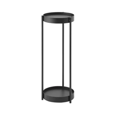 Abbildung von Yamazaki Blumenständer &quot;Tower&quot; 26x70cm, Pflanzen Ständer, Beistelltisch, Ablage, 2 Etagen