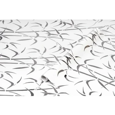 Abbildung von d c fix Klebefolie Metallic Bamboo selbstklebende Folie wasserdicht realistische Deko für Möbel, Tisch, Schrank, Tür, Küchenfronten Möbelfolie Dekofolie Tapete 67,5 cm x 1,5 m