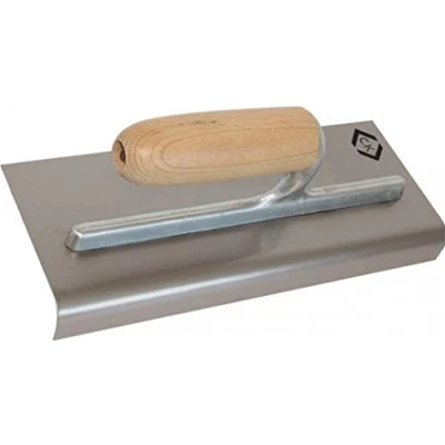 Abbildung von C.K Concrete Edging Trowel Carbon Steel Wood Grip 280x115mm C.K. T5274