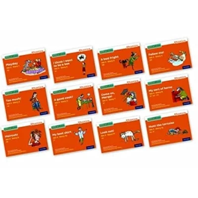 Abbildung von READ WRITE INC Phonics Set 4 Orange Story Books Colour Pack of 12 (NC PHONICS)