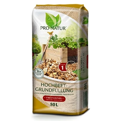 Abbildung von Pro Natur Bio Erde Hochbeet Grundfüllung 50l