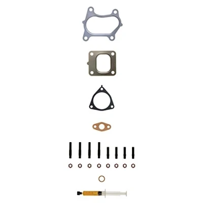 Abbildung von AJUSA JTC11868 Montagesatz, Lader with studs, syringe oil mit Dichtungen Montageanleitung HYUNDAI: Terracan, KIA: CARNIVAL 2