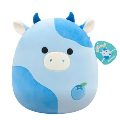 Abbildung von Jazwares Actionfigur Squishmallows Plüschfigur Blueberry Cow 30 cm