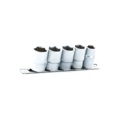 Abbildung von ENERGY NE00421 SK5 Steckschlüsseleinsatz Set 5 Sechskant Chrom Vanadium Stahl 1/2