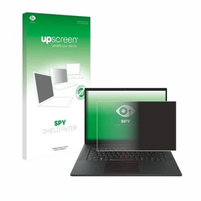 Abbildung von upscreen Blickschutzfilter für Lenovo ThinkPad P1 Gen 6 16&quot; Privacy Filter Blickschutzfolie Sichtschutz Folie [Blaulichtfilter, Anti Reflex]