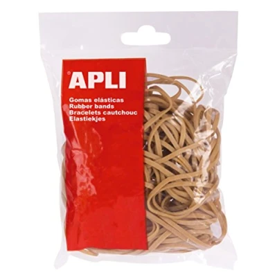 Abbildung von Apli mit Gummiringen; Hergestellt 80 x 5 100 gr