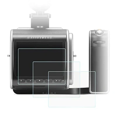 Abbildung von Fire Rock 907x Kamera Displayschutzfolie für Hasselblad Kamera, ultraklar, kratzfest, blasenfrei, gehärtetes Glas, 3 Packungen