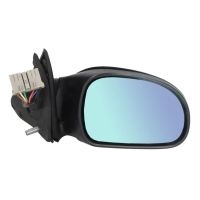 Abbildung von Außenspiegel Alkar 6136850 rechts grundiert elektrisch beheizbar, mit Temperatursensor, blau getönt, konvex für Linkslenker PEUGEOT: 406 Coupe