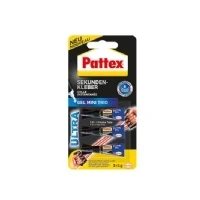 Abbildung von Pattex Bastelkleber Sekundenkleber Ultra Gel Mini Trio 3 x 1 g
