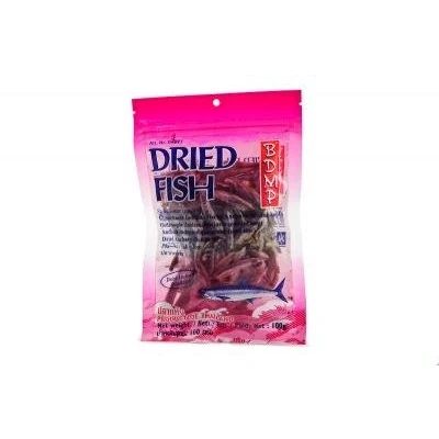 Abbildung von BDMP Gesalzene kleine Sardellen ohne Kopf getrocknet 100g Dried Anchovy