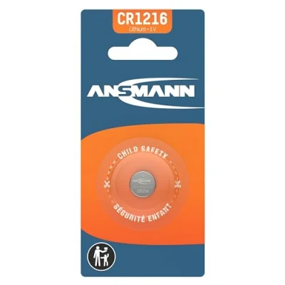 Abbildung von ANSMANN 1516 0007 Knofpzelle Batterie Lithium CR 1216 3V