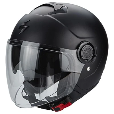 Abbildung von Scorpion Motorrad Helm Exo City, Größe M, 83 100 10 04, Schwarz