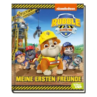 Abbildung von Rubble &amp; Crew: Meine ersten Freunde: Kindergartenfreundebuch mit wattiertem Cover