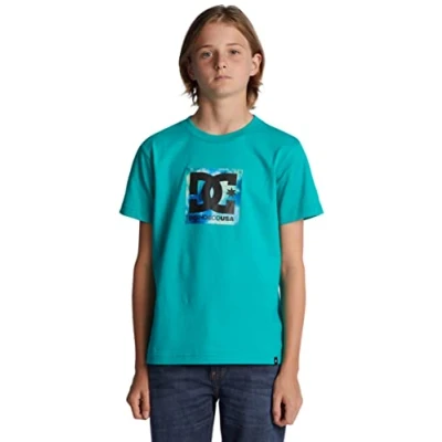 Abbildung von DC Shoes Square Star Fill T Shirt für Kinder Weiß
