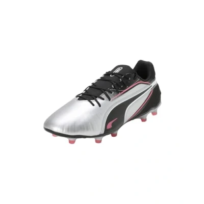 Abbildung von Puma KING Match FG/AG Fußballschuh Nocken, Herren, Größe: 40, Silver/black/sun struck Schuhe