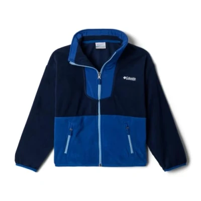 Abbildung von Columbia Youth Unisex Sequoia Grove Full Zip Fleece, Fleece Jacket, Collegiate Navy/Mountain Blue, L