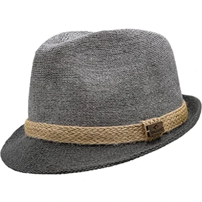 Abbildung von CHILLOUTS Herren Sendai Hat Trilby, Grau, S M EU
