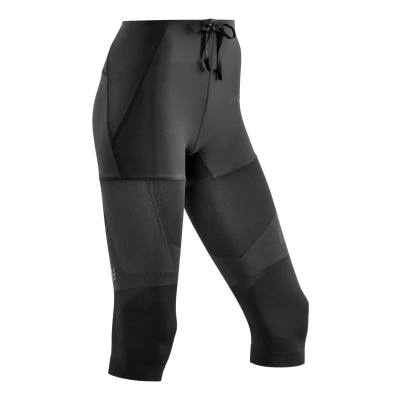 Abbildung von CEP Compressiontights Ultralight 3/4 Sporthose, Damen, Größe: Large, Black