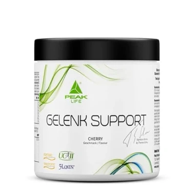 Abbildung von PEAK Gelenk Support 360g Geschmack Cherry I 20 Portionen Joint Care Drink mit Kollagenpeptiden FORTIGEL®, TENDOFORTE®, UC II® Boswellia Serrata Extrakt 5 LOXIN® MSM + Glucosamin