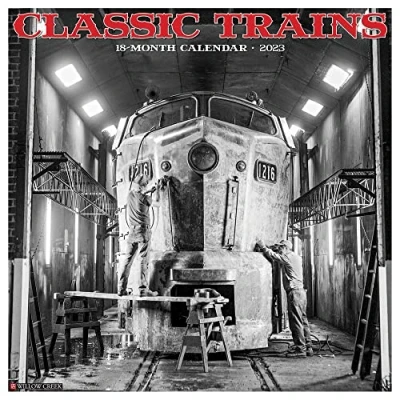 Abbildung von Classic Trains 2023 Wall Calendar