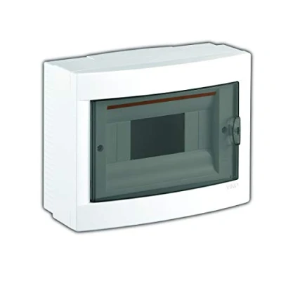 Abbildung von ViKO C125VK 90918108 Aufputz Verteilerschrank für 8 Module, Weiß