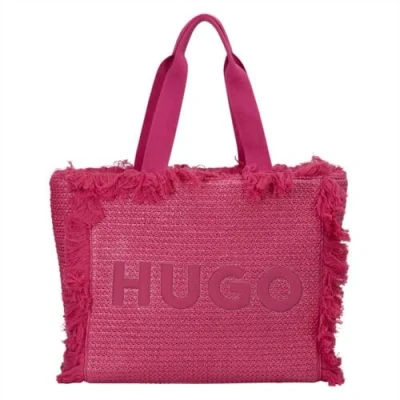 Abbildung von HUGO Becky TOTE Shopping Bag, Damen, Größe: One Size, Bright pink