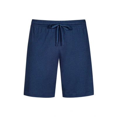 Abbildung von mey Serie Solid Night Nachtwäsche Hose, Herren, Größe: Small, Neptune