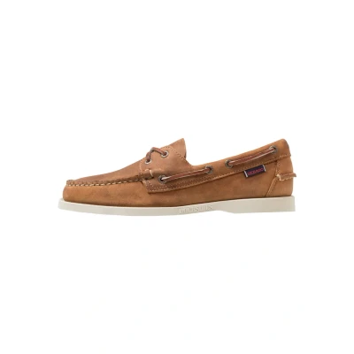 Abbildung von Sebago Docksides Portland Crazy Horse Bootsschuh, Herren, Größe: 42, Brown tan Schuhe