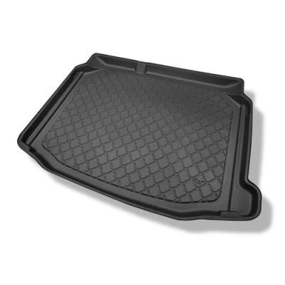 Abbildung von Mossa Kofferraumwanne kompatibel mit Seat Leon III, III SC 5F Hatchback (11.2012 03.2020) Kofferraummatte rutschfest Schutzmatte G