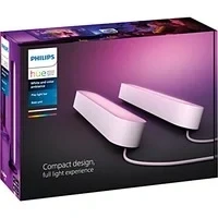 Abbildung von Philips Hue Play Lichtbalken White &amp; Color Weiß Duopack
