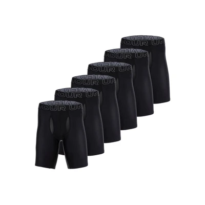 Abbildung von Boxershort Herren 6er Pack Figurbetont UA PERFORMANCE TECH SOLID 9 IN 6PK