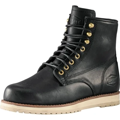 Abbildung von Spirit Motors Robby Wings Motorradschnürstiefel kurz schwarz 41 Herren