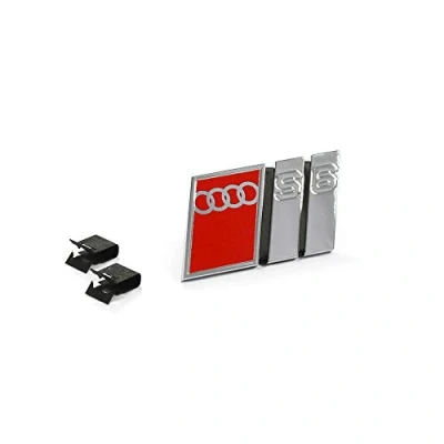 Abbildung von Schriftzug S6 Kühlergrill Tuning Emblem