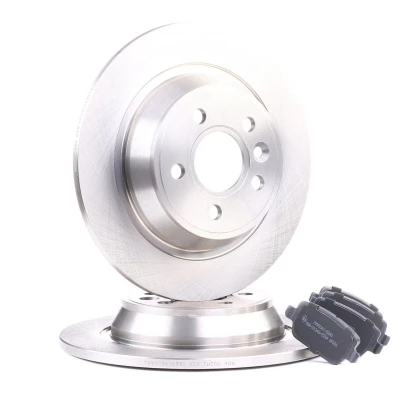 Abbildung von RIDEX 3405B0043 Bremsscheiben und beläge Hinterachse voll FORD: S Max Mk1, Focus 2 Schrägheck, Galaxy Mk2 MPV