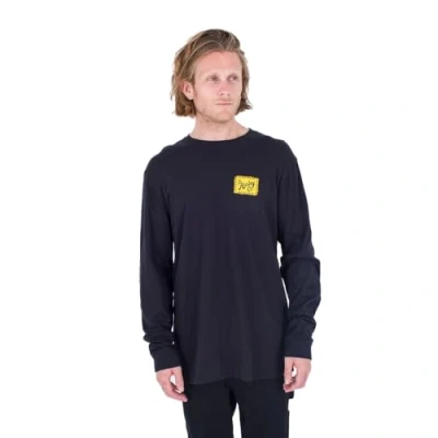Abbildung von Hurley Herren Evd Ukulele Ls T Shirt, Schwarz, M