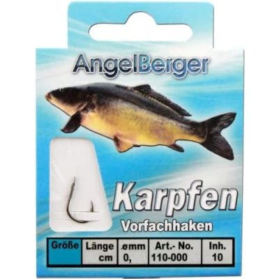 Abbildung von Angel Berger Vorfachhaken gebundene Haken (Karpfen, Gr.8 0.25mm)