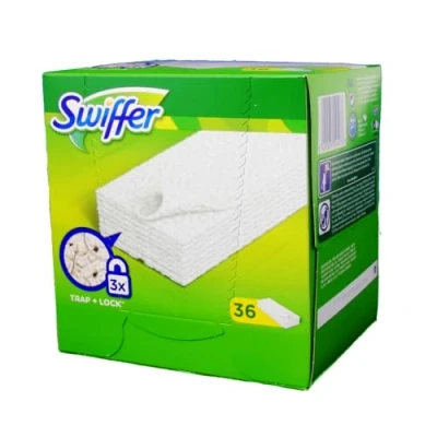 Abbildung von Swiffer Staubbesen DRY Bodenwischer Boden Staubtücher NACHFÜLLPACK 36 Tücher