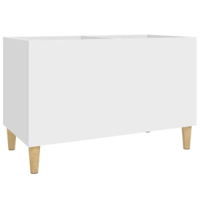 Abbildung von vidaXL Media Regal Plattenschrank Weiß 74,5x38x48 cm Holzwerkstoff, 1 tlg.