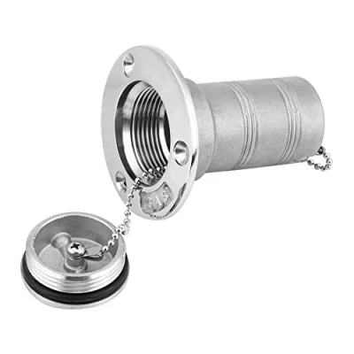 Abbildung von tankstutzen boot, Tankdeck F¨¹ller, Deck Fill Boot Marine Edelahl Brenngas ?ltank Port Schl¨¹ssel