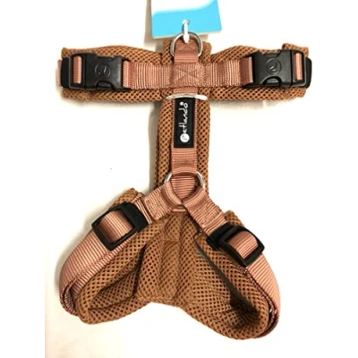 Abbildung von Petlando Y Geschirr Mesh Cognac Hundegeschirr 34 62/44 60 cm...