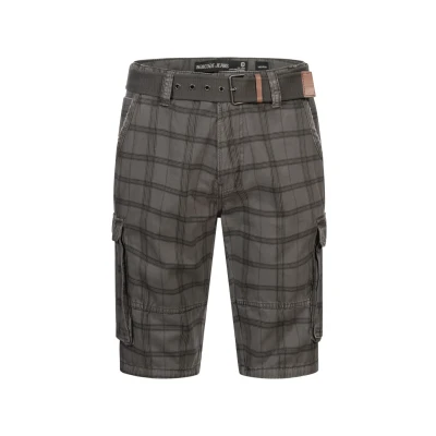 Abbildung von Indicode Jeans Monroe Shorts, Herren, Größe: Medium, Raven check