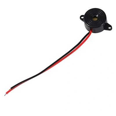 Abbildung von Elektronischer Summer, Fydun 3 24V Piezo Electronic Tone Summer Alarm Dauerton Kabellänge 100mm