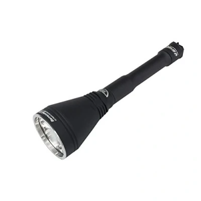 Abbildung von Armytek Barracuda Pro v2 kaltweiß 1850 LED Lumen bis zu 800 Meter 10 JAHRE Garantie taktischer Suchscheinwerfer Lampe Wasserdicht nach IP68 für härteste Einsätze