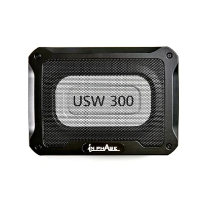 Abbildung von In Phase USW300 300 W Untersitz Subwoofer Auto Set Aktiv Underseat aktiver subwoofer, Black