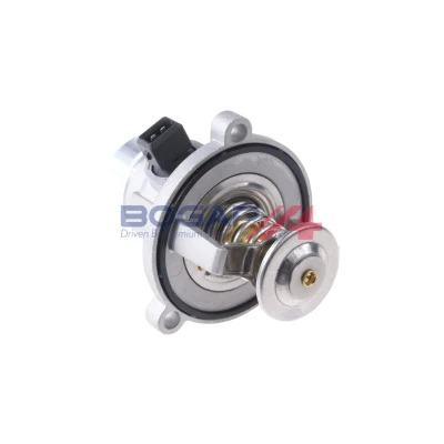 Abbildung von BOGAP B4245101 Kühlwasserthermostat 105C mit Dichtungen Aluminium BMW: 5 Limousine, Touring, 3 Limousine