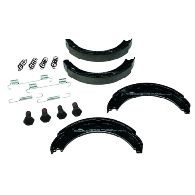 Abbildung von HELLA 8DA 355 050 301 Handbremsbeläge ohne Handbremshebel mit Zubehör MERCEDES BENZ: A Klasse, B E Klasse T modell