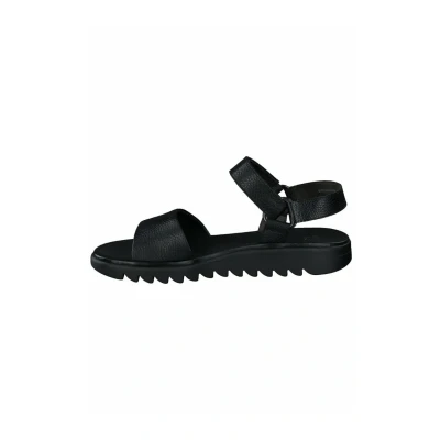 Abbildung von Paul Green Riemensandalette, Damen, Größe: 37, Easy grained black Schuhe