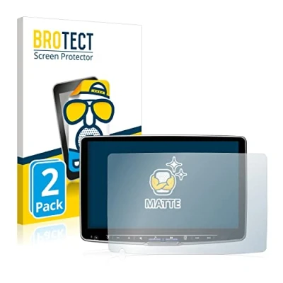 Abbildung von BROTECT Entspiegelungs Schutzfolie für Alpine ILX F115D (2 Stück) Matte Displayschutz Folie, Anti Reflex, Fingerprint