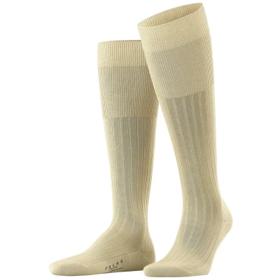Abbildung von Falke Milano Business &amp; Casual Kniestrümpfe, Herren, Größe: 41/42, Sand