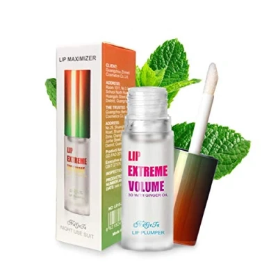 Abbildung von Allbestaye Lip Plumper Gloss Lippen Booster Vergrößerer Volume Volumizer mit Ginger Mint Lipgloss